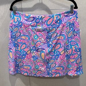 Lulu-B Multicolor Paisley Skort